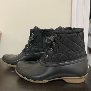 LIKE NEW Sperry Saltwater Duck Boots